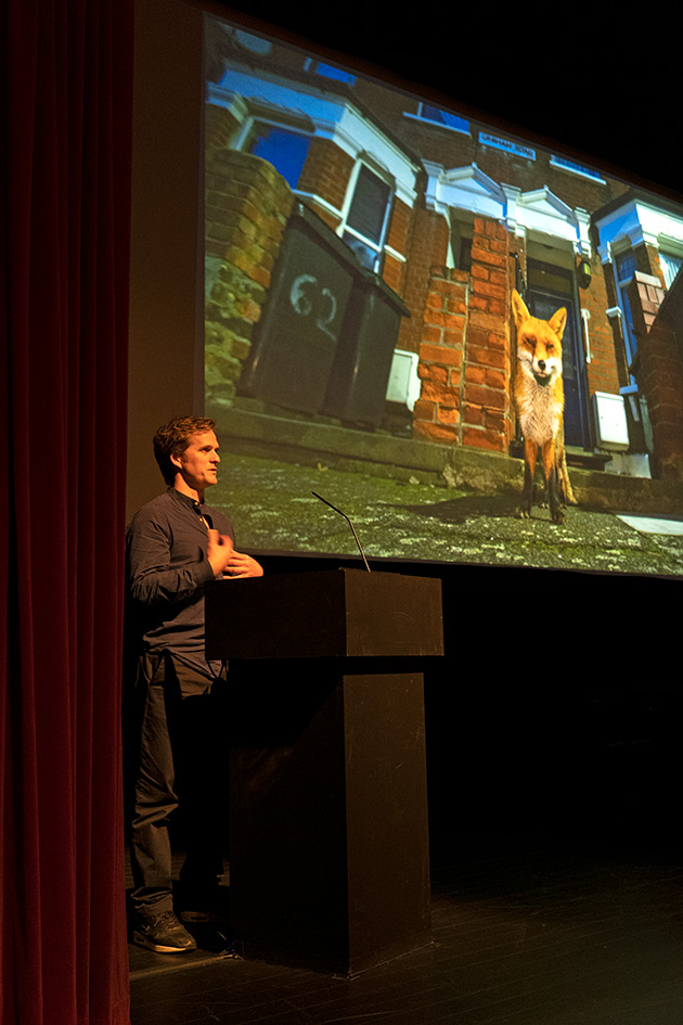 Speaking at Festival Internacional de Imagem de Natureza